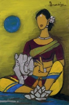 Parvati with Ganesh, 2001 Parvati with Ganesh, 2001