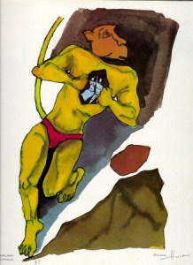 Hanuman as Superman