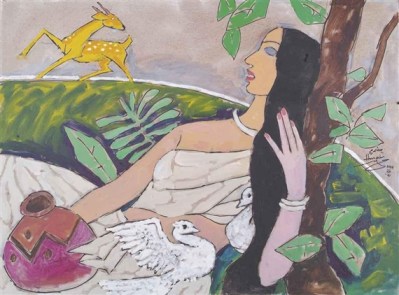 Sita with Golden Deer 91 Sita with Golden Deer 91