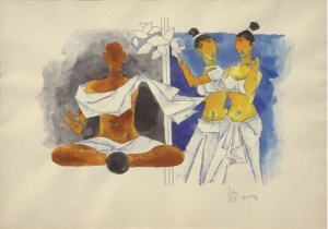 Untitled (Gandhis Sexual Experiments)